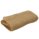 Jute Table Runner with Fringed Edge - 96" long x 12.5" wide