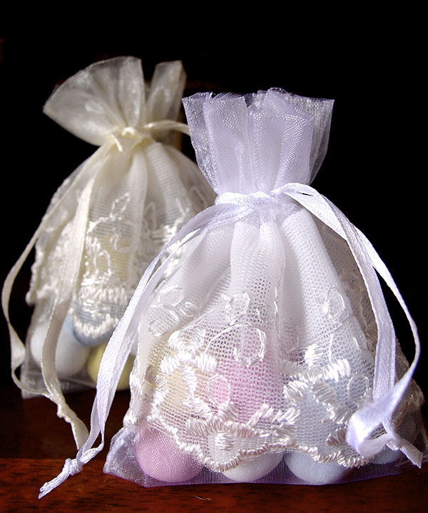 lace wedding bag